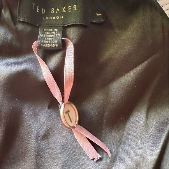 Ted Baker Samra Floral-Swirl Skater Dress, Fuchsia - US Size 4 NWOT - Picture 8 of 15